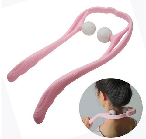 3D Pressure Point Neck & Shoulder Massager – Handheld Trigger Point Therapy Roller