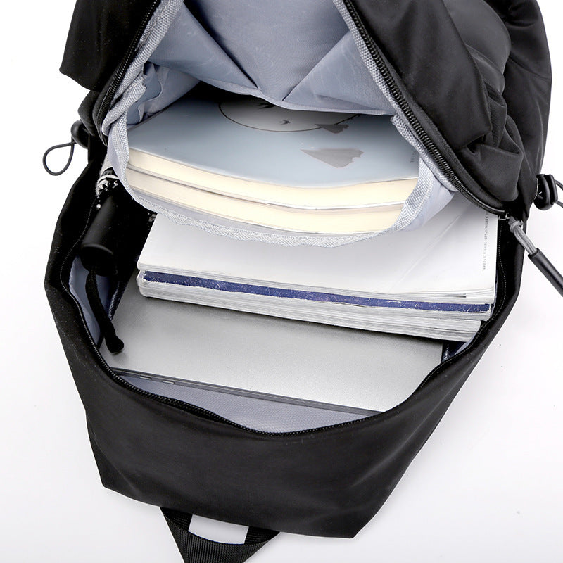 Waterproof Nylon Laptop Backpack – Lightweight, Anti-Theft Travel & Work Bag for Students and Professionals