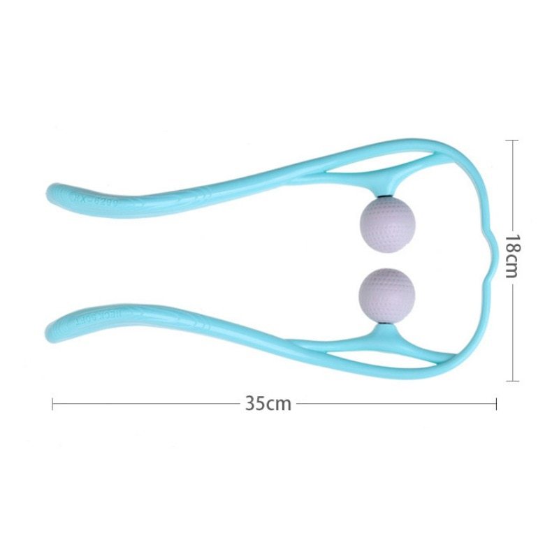 3D Pressure Point Neck & Shoulder Massager – Handheld Trigger Point Therapy Roller