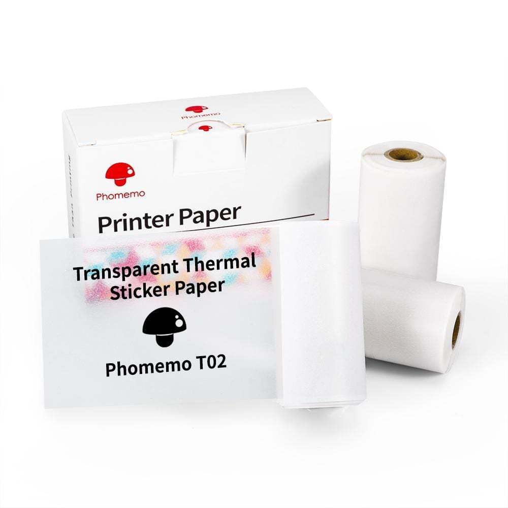 Portable Mini Bluetooth Thermal Label & Photo Printer – Inkless Pocket Printer for Students, Creators & Home Organization