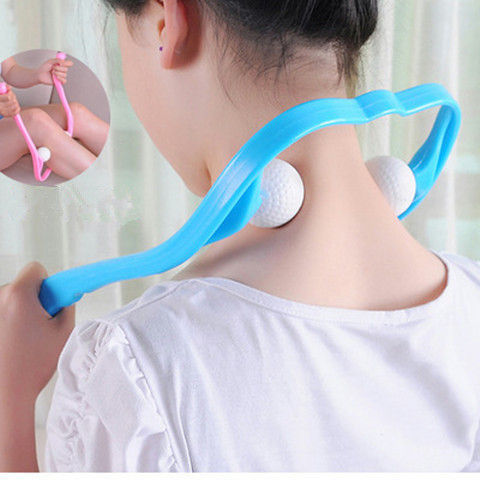 3D Pressure Point Neck & Shoulder Massager – Handheld Trigger Point Therapy Roller