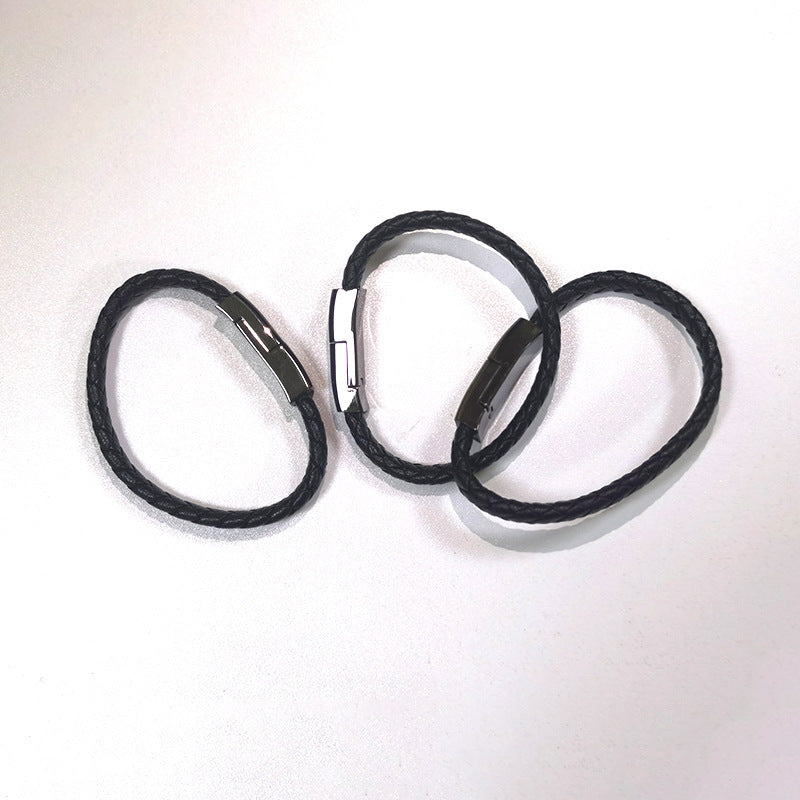 USB Charging Smart Bracelet (Data + Power Compact Cable)