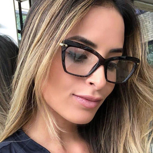 Stylish Cat‑Eye Blue‑Light Blocking Glasses