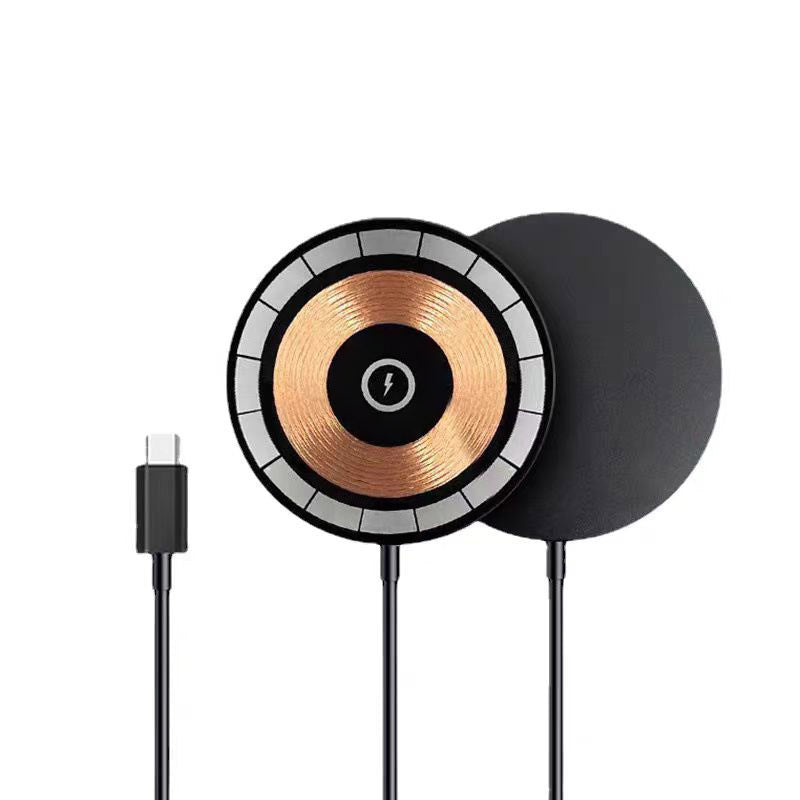 Magnetic Qi Wireless Charger 15W – Experience ultra-fast, cable-free charging with this sleek 15W magnetic wireless charger