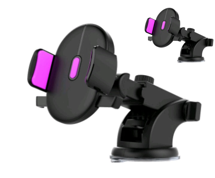 Telescopic Car Dashboard Phone Holder with Suction Cup