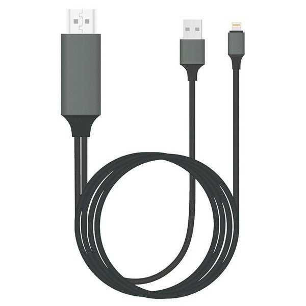 Type-C to HDMI 3-in-1 Projection Cable – 2M 4K Adapter with Charging for Phone, Tablet & Laptop