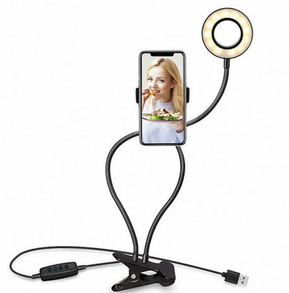 Dimmable LED Ring Light with Mini Tripod – US Shipping