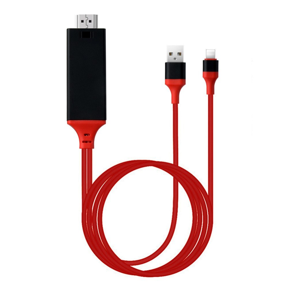 Type-C to HDMI 3-in-1 Projection Cable – 2M 4K Adapter with Charging for Phone, Tablet & Laptop