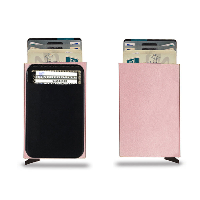 Slim Metal Credit Card Holder Smart Wallet