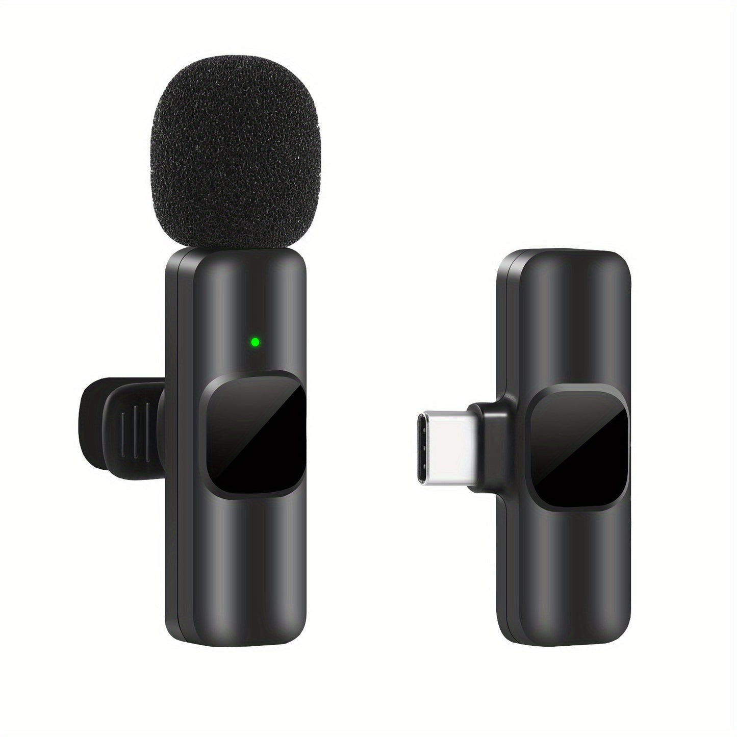 Wireless Lavalier Microphone for iPhone/iPad – Clip-On Mic for Video, Podcast, Interview, Vlog