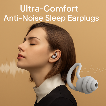 Ultra‑Comfort Anti‑Noise Sleep Earplugs