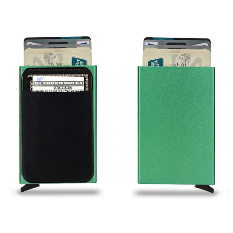 Slim Metal Credit Card Holder Smart Wallet