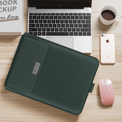 Universal PU Leather Laptop Sleeve – Stylish Business Laptop Bag