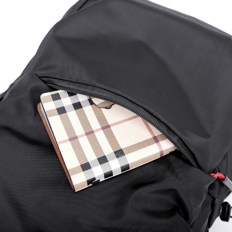 Waterproof Nylon Laptop Backpack – Lightweight, Anti-Theft Travel & Work Bag for Students and Professionals