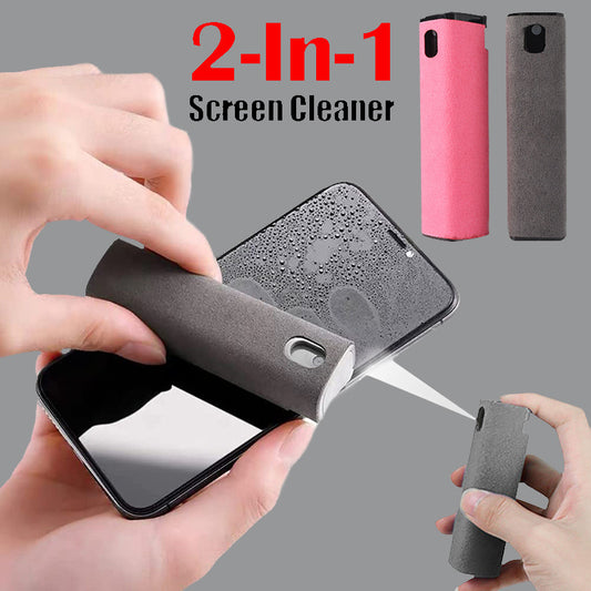 Dual-Purpose Portable Screen Cleaning Kit for Phone & Laptop