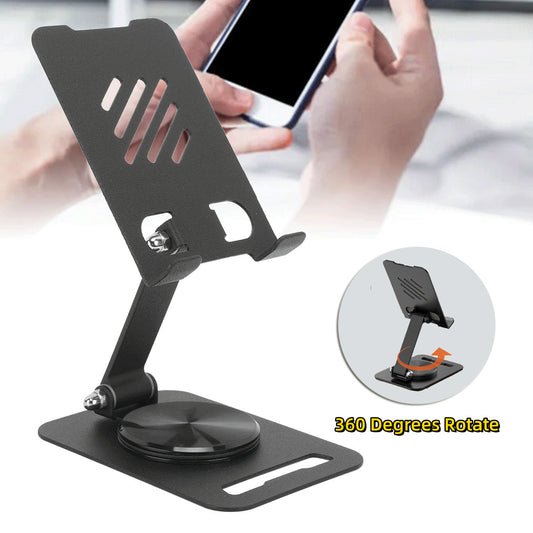 Metal 360° Rotating Phone & Tablet Desk Stand