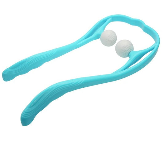 3D Pressure Point Neck & Shoulder Massager – Handheld Trigger Point Therapy Roller