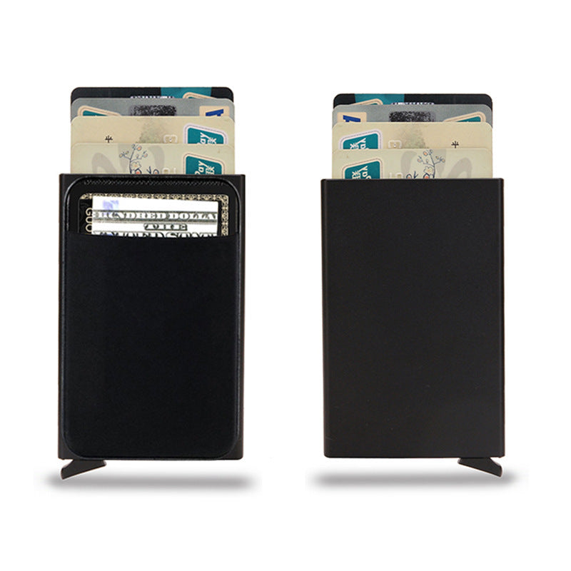 Slim Metal Credit Card Holder Smart Wallet
