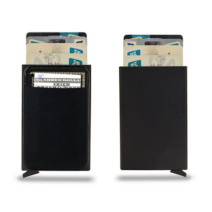 Slim Metal Credit Card Holder Smart Wallet