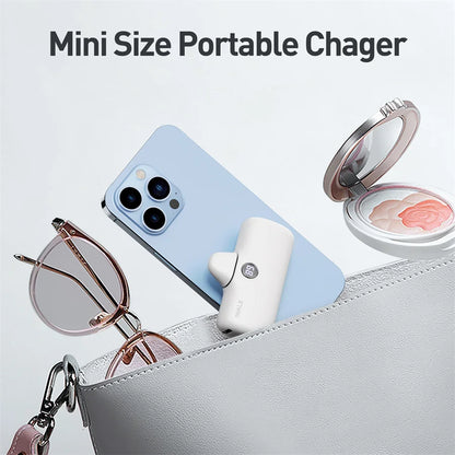 iWALK Mini Portable Power Bank Set – 2-Piece Compact Charger Kit for On-the-Go Power