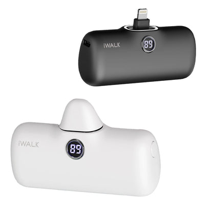 iWALK Mini Portable Power Bank Set – 2-Piece Compact Charger Kit for On-the-Go Power
