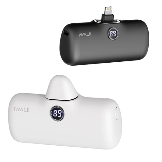 iWALK Mini Portable Power Bank Set – 2-Piece Compact Charger Kit for On-the-Go Power