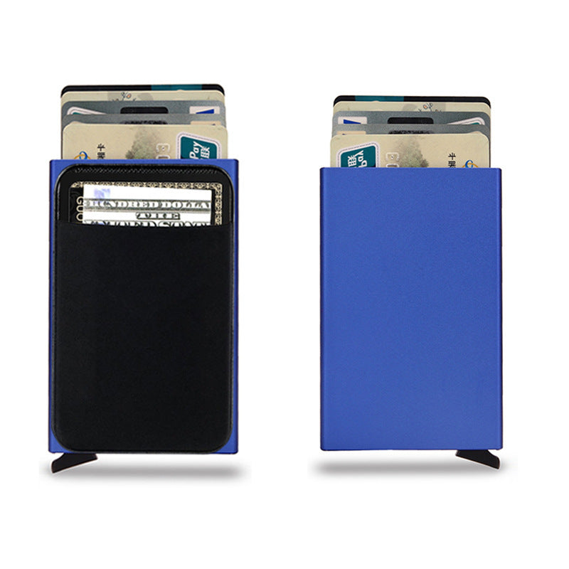 Slim Metal Credit Card Holder Smart Wallet