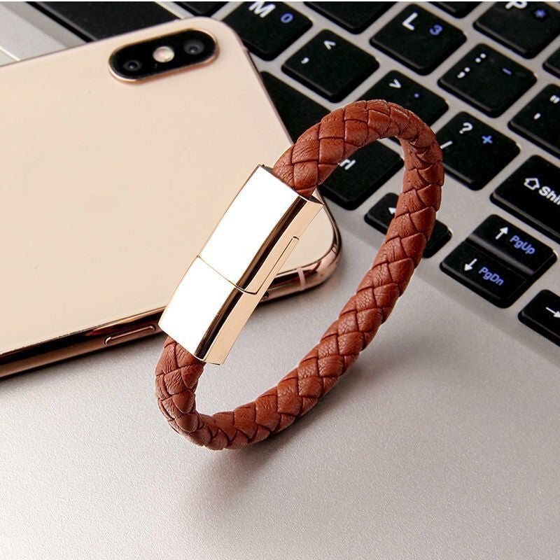 USB Charging Smart Bracelet (Data + Power Compact Cable)